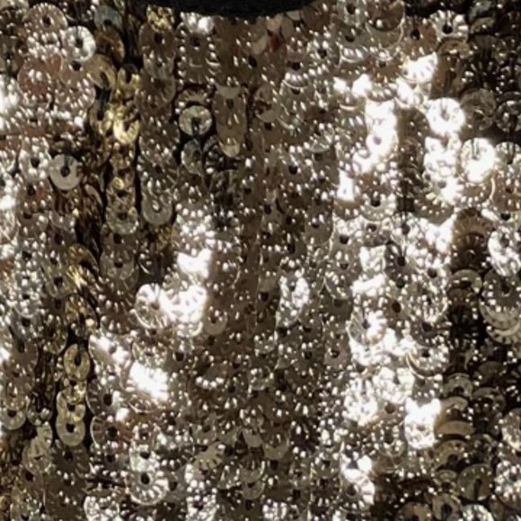 Juicy Couture Tuxedo Panel Sequin Mini Dress Size 4 - Picture 4 of 5